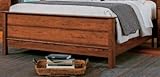 Sauder Carson Forge Queen Footboard with Rails, Washington Cherry