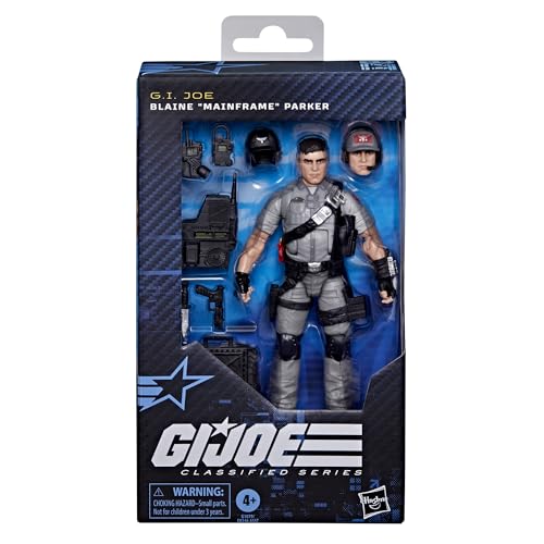 Image of G.I. Joe Classified Series #178, Blaine inchMainframe inch Parker, Collectible 6-Inch Action Figure with 9 Accessories