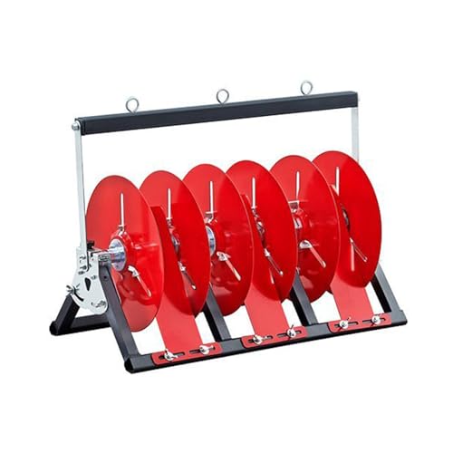 IYUESQ Estante para carretes de Alambre, Almacenamiento de Alambre para automoción, Distribuidor de Cables/alambres en Espiral de Alta Resistencia para la Industria eléctrica y el comerci