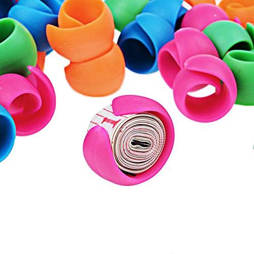 24 Pcs Thread Spool Huggers to Prevent Thread Unwinding and Keep Thread Tails Under Control
