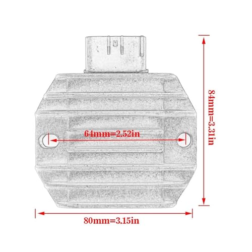 Rectificador regulador 32800-38F10 para fuerabordas Suzuki DF25A y DF30A 3