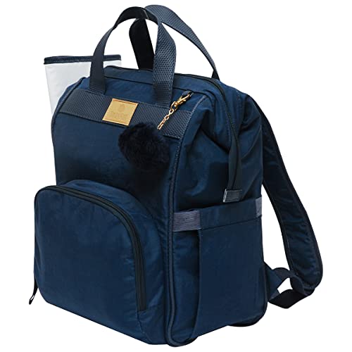 Mochila Baby Nut Versátil Nylon Marinho