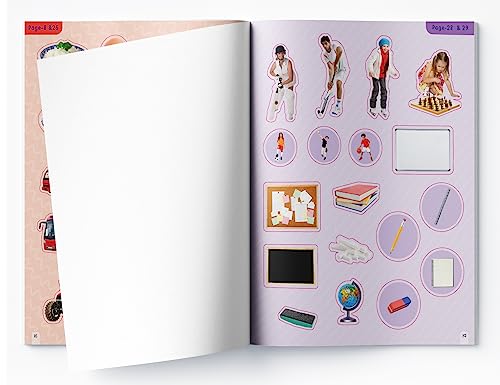 100 Words: Reusable Sticker Book