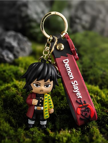 Image of Cute 3D Keychain | Keyring & Quirky Bag Charm | Hard Silicone, Unbreakable | Travel Essential | Kids Friendly | Strap & Bag Hook