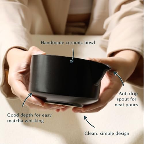 Naoki Matcha Traditional Ceramic Chawan Bowl