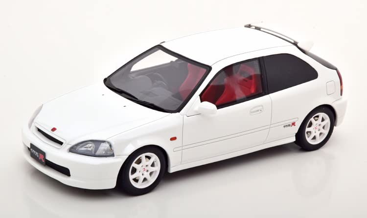 Amazon | オットー 1/18 ミニカー シビック EK9 タイプR ホワイト 1997