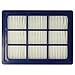 Produktbild vhbw Staubsaugerfilter kompatibel mit Nilfisk VP300 HEPA, VP300 eco, VP300 EU1, VP300 EU2 Staubsauger - HEPA Filter Allergiefilter