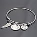 WUSUANED Memorial Bracelet I Was Always His Angel Now He's Mine In Memory Of Loved One Dad Sympathy Gift (In memory of dad bracelet)