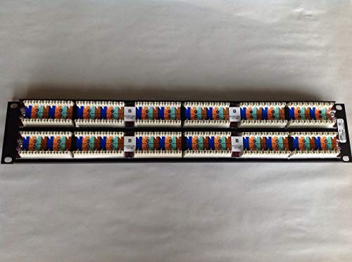 SPEEDGAIN 48 Port Cat 5e Network Patch Panel
