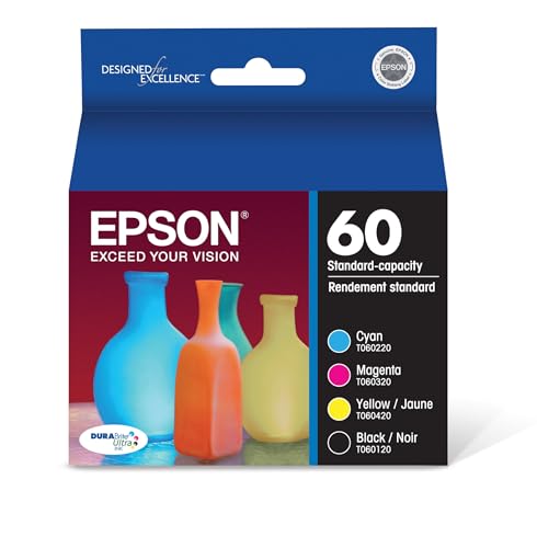 Epson 60 DURABrite Ultra Ink Standard Capacity Black & Color Cartridge Combo Pack (T060120-BCS) Works with Stylus C-68,88, 88+ and CX-3800, 3810, 4200, 4800, 5800F, 7800 - image 1