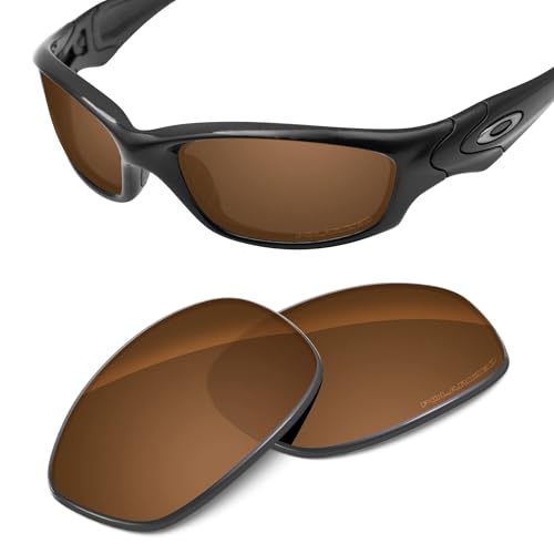 Image of Performance Replacement Lenses Compatible with Oakley Straight Jacket 2007 Polarized, UV Protection, Anti-Scratch