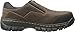 Skechers for Work Men's Hartan Slip-On Shoe, Dark Brown, 10 M US
