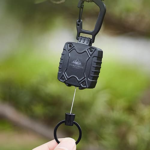 Anel D ao ar livre,Snap de mosquetão conveniente clipe de metal - Acessórios de pesca 60 cm/23,62 po