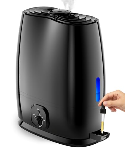 Everlasting Comfort 6L Humidifiers for Bedroom, Quiet 50HR Runtime No-Filter Supersized Cool Mist...