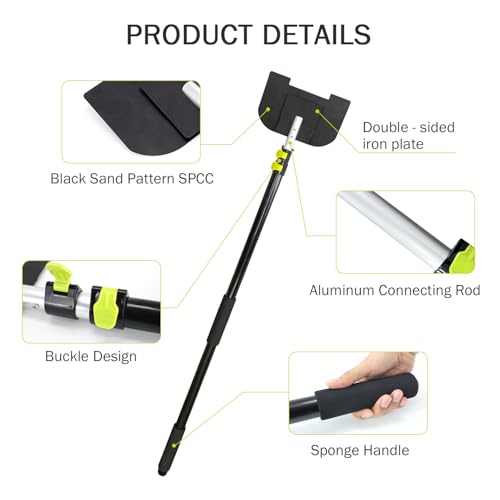 Image of HUAALIUCHE 8 Foot Extension Handle for Board Corner Protector, Cargo Load Corner Protector V Edge Guards Handle,2Pack