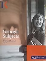 Kaplan Bar Review Georgia Subjects 2016 1506211313 Book Cover