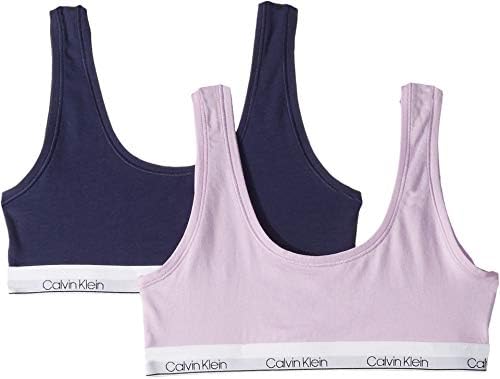 Calvin Klein Girl's 2-Pack Monogram Bralette (Little Kids/Big Kids)