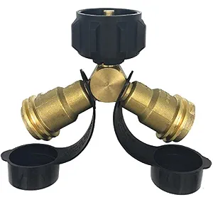 Gauge Master Brass Propane Tee Splitter