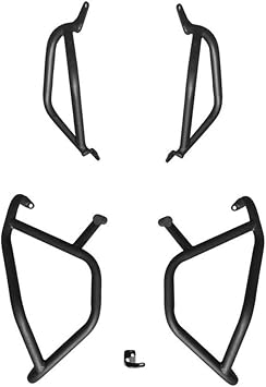 for CF Moto 450MT Motorcycle Bumper Upper and Lower Bumper Anti-Fall Rod Anti-Fall Frame