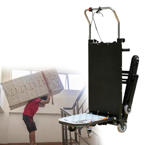 Carretilla eléctrica para escaleras 500kg capacidad miniatura 1