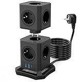 🔷【abnehmbar und stapelbar】 - Die vertikale Ladestation verfügt über ein abnehmbares Design, mit dem Sie die obere Würfelbuchse trennen können, um sie auf unterschiedliche Weise zu verwenden.