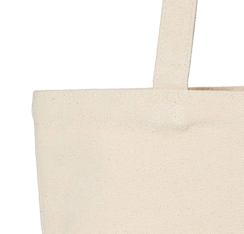 Image of Cotton Canvas Tote Bag for Women & Men | Black Kaiju No. 8 Design Sticker | Eco-Friendly, Washable, Lightweight Shoulder Bag for Shopping, Office & Travel