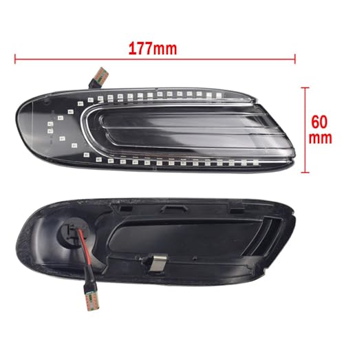 LED feu de position latéral dynamique clignotant flèche pour Mini Cooper 14-17 - 2