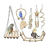 G-HY Bird Parrot Swing, chew Toy Toys, All Natural and Safe Non-Toxic, Suitable for Small Parakeets,...