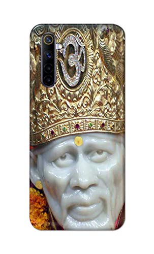 Image of PRINTFIDAA Sai Baba Lord Shiridi Great God Hinduism Hindu Religious Printed Designer Hard Case for Realme 6 Pro (6.6 inch) Back Cover -(e) RPM1005
