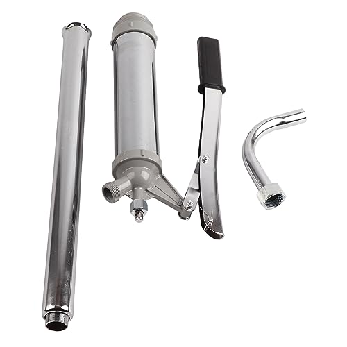Pompe À Main Pour Kérosène Pompe À Baril De 55 Gallons En Fonte Poignée Ergonomique Tube Télescopique Levier De Commande Transfert D Huile Moteur Hydraulique Et Liquides Non Corros