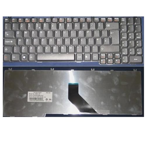 Clavier Lenovo B550 B560 V560 noir édition UK de haute précision pour PC portable