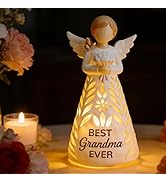 Great Grandma Birthday Gifts - Best Grandma Ever Figurines Lights with Remote, Grandmother Angel ...