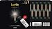 Produktbild KRINNER LUMIX Superlight Mini Crystal, kabellose Power LED Christbaumkerzen mit Swarovski Kristallen, Basis-Set mit 14 Kerzen und IR-Fernbedienung, Cashmere, Art. 75565, 1.5 x 1.5 x 9 cm