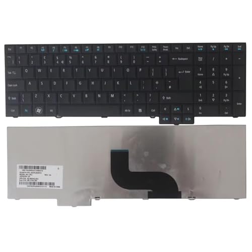 Clavier de rechange pour ordinateur portable Acer TravelMate 7750