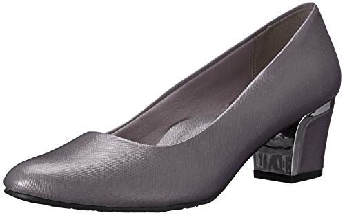 Soft Style womens Deanna Pump, Dark Pewter, 6.5 Wide US