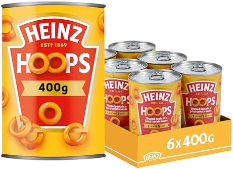 Heinz Spaghetti Hoops 6x400g