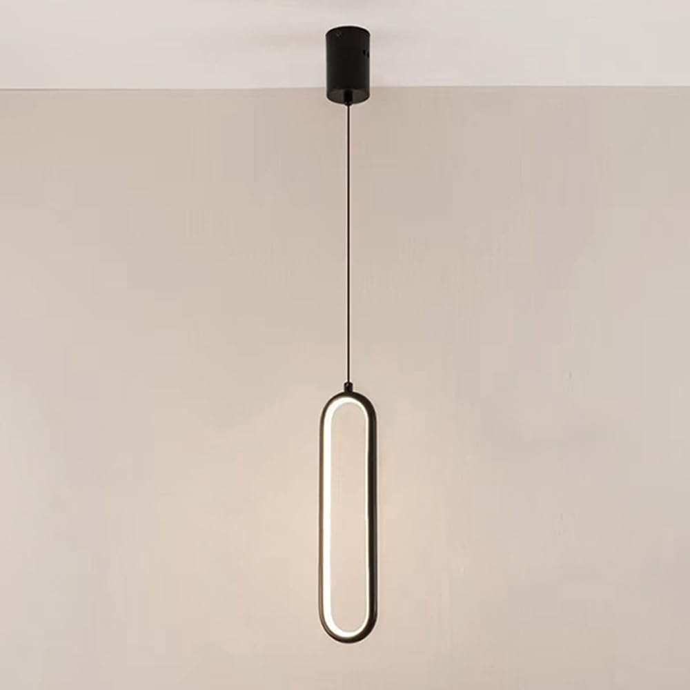 Lámpara de techo lineal para salón y cocina moderna 7