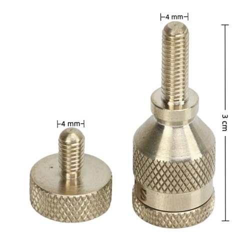 2 Pcs Saxophone Neck Screws 4mm – Saxophone Curved Neck Tightening Screw with Storage Box for Alto Tenor Soprano Saxophone Repair Parts Replacement - Thumbnail 7