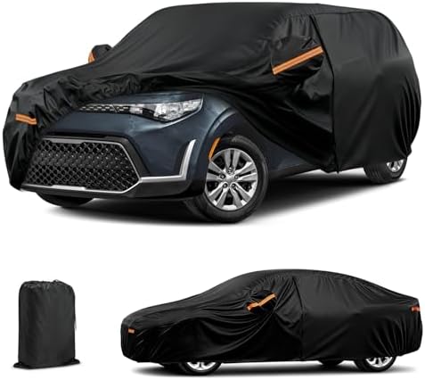 for Kia Soul Car Cover 2009-2025, All Weather Car Cover Custom fi...