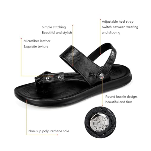 Yytcsjz Causal Style Beach Travel Shoes, Men Fashion Lightweight Adjustable Bunion Corrector Sandals with Arch Support, Breathable Orthopedic Flip Flops, Ways to Relieve Your Bunion This Summer2