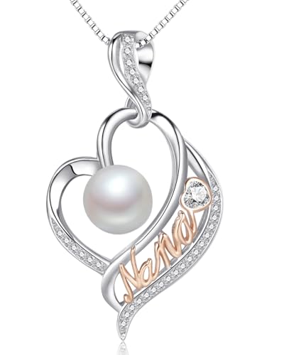 NONNYLLEI Pearl Necklaces Valentine's Day Gifts for Her Gifts for...