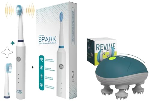 Image of Caresmith Revive Electric Head and Body Massager & Caresmith Spark Rechargeable Electric Toothbrush