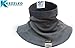KEZZLED Welding Neck Protector- Cut, Scratch, Heat & Flame Resistant Neck Protection while welding and indoor & outdoor cooking Neck Gaiter- with added UV Protection for Men & Women (XL-Black)