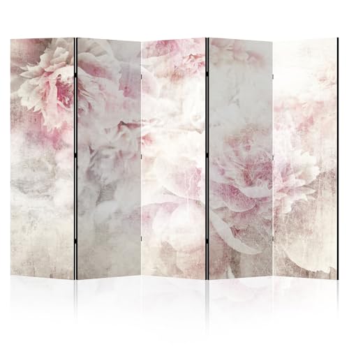 LUMASOUL Paravent Intérieur 5 Panneaux Recto - Verso Pliable - Separateur de Pieces - Cloison de Separation de Chambre pour Chambre à Coucher, Salle de...