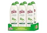 La Toja Gel Crema de Ducha Aloe Vera, pack de 6 de 600 ml (3600 ml), Cuidado Óptimo para Todos, Piel Suave, Elástica y Tersa