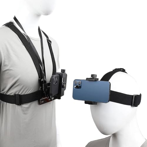 karonpeln �`�F�X�g�n�[�l�X GoPro�p �A�N�Z�T���[ �X�}�z �`�F�X�g�}�E���g �N�C�b�N�����[�X �X�}�z�z���_�[�t�� �A�N�V�����J�����`�F�X�g/�o�b�N�p�b�N/�w�b�h�X�g���b�v�}�E���g�o���h�� ���߉\ POV����B�e Hero 9 8 7 6 