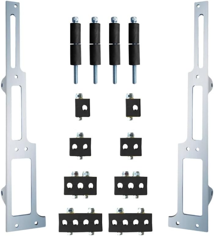 R&M Specialties R&M 1105-90P Polished Vertical Style Spark Plug Wire Loom