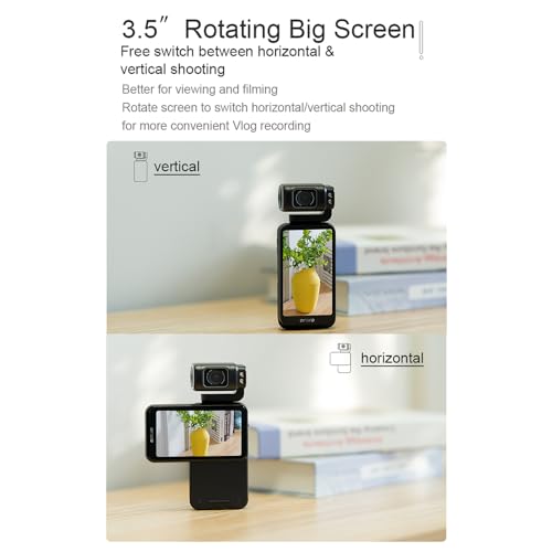 M3 Câmera de vídeo digital Filmadora WiFi Gravador de vídeo portátil com tela LCD sensível ao toque