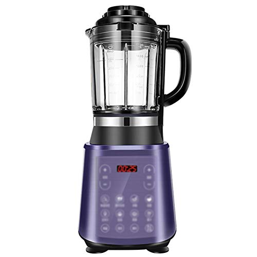 Klassischer 800W elektrischer Stab Mixer mit Zubehör Set - einschließlich Edelstahl-Mixfuß Zerkleinerer, 1750ML Messbecher,Lila