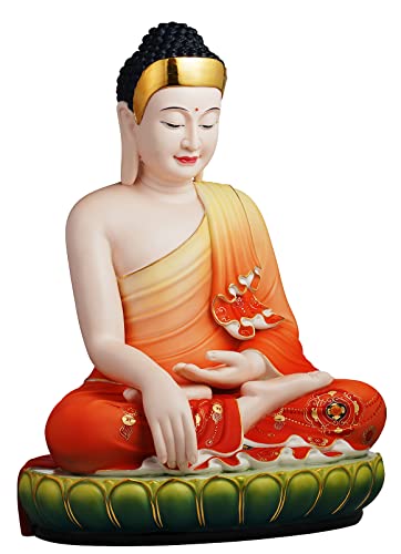 Fengshui-Caishen Buddha Statues,Buda Buddah Statue,Sitting Meditation Buddha,Zen Meditating Statue-Top Ceramic Collection Level-Handmade For Yoga Zen Feng Shui Figurines Sculpture Home Garden Decor #TOP7
